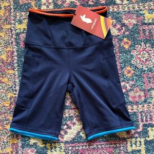 NWT Cotopaxi Mari Blue Bike Shorts in Maritime size XS